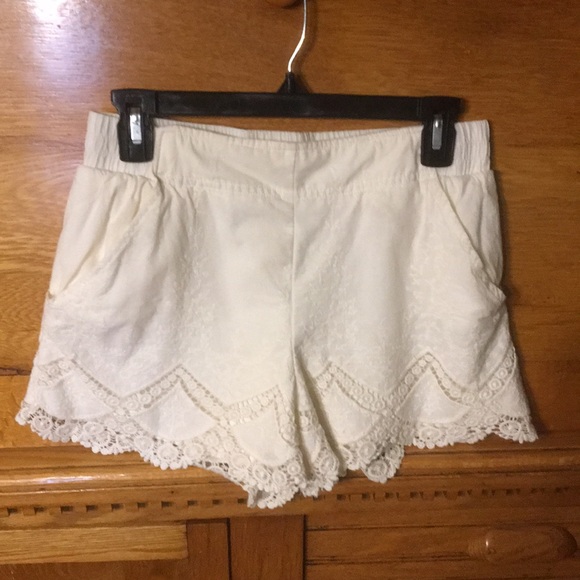 Xhilaration Pants - Xhilaration Lace Trim Shorts